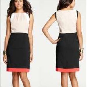 Ann Taylor Color Block Modern dress size 2
